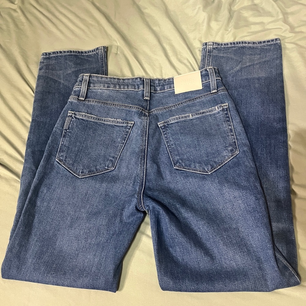 Paige Classic Blue Denim Jeans